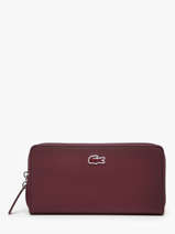 Portefeuille Lacoste Rood l.12.12 concept NF2900PK